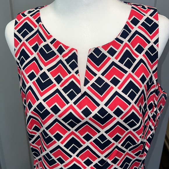 GAP Marcy Dobby Geometric Dress - Picture 5 of 5